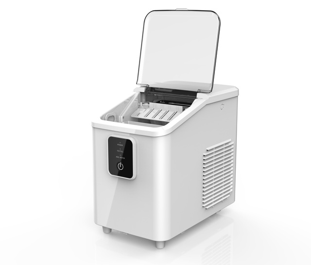 Countertop Ice Maker - Compact and Portable - Creates 26 lbs. Per Day, Includes Ice Scoop and Basket