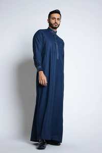 Thobe Tradicional Masculino de Alta Calidad con Capucha, Elegante y Cómodo, Transpirable, Estilo de Medio Oriente - Product Image 2