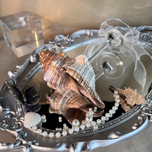 Conque écologique fait à la main coquille verre à vin créativité polissage conception de coquille de mer pour les mariages de plage gobelet tasse - Product Image 2