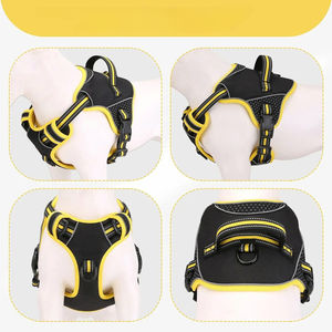 Harnais réglable et bavoir doux et respirant pour chiens et chats pendant l'entraînement en plein air et les promenades du fournisseur du Vietnam - Product Image 4