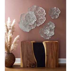 Décoration murale artistique 3D en métal pour les intérieurs de maison de luxe Pièce d'accent de panneau mural en fer fait main moderne - Product Image 3