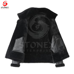 Customized <b>Leather</b> Skin <b>Real</b> <b>Leather</b> <b>Jacket</b> Waterproof Windproof Super Soft Comfortable <b>Leather</b> / <b>Jacket</b> for Men's. - Product Image 3