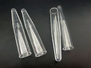 Tubes de laboratoire médicaux en plastique transparent PP/PS/PET de 3 ml 15x100 mm avec bouchon et couvercles FSK FS201 Échantillon gratuit - Product Image 2