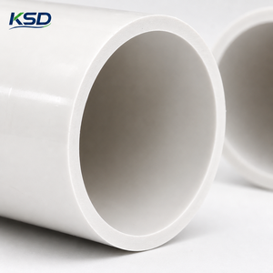 Tubería de Drenaje de UPVC, Material de Construcción de Plástico Rígido Gris y Blanco de 50mm, 75mm y 110mm, Aprobado por ISO CE, para Plomería Doméstica - Product Image 3