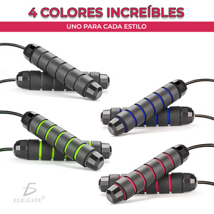 Corde à sauter intelligente professionnelle à grande vitesse de 3 mètres, réglable, en PVC et ABS, pour enfants - Product Image 5