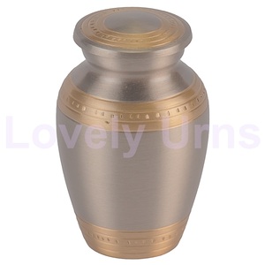 ประติมากรรมทองเหลืองประติมากรรมดวงอาทิตย์แกะสลักมินิโกศสําหรับกล่องกํามะหยี่ฟรีเถ้า - Product Image 4