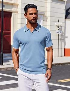 Polos para hombre estilo rayado OEM Polo personalizado al por mayor elección perfecta para marcas de ropa y revendedores a granel - Product Image 2