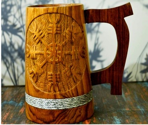 Premium Quality New Design Wooden <b>Mug</b> Customized Beer <b>Mug</b> <b>for</b> Home Use <b>Tea</b> <b>Mug</b> with Customized Size Logo at Cheap Price - Product Image 5