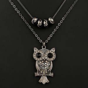 Women's Fancy Chain <b>Locket</b> - Grey - Product Image 1