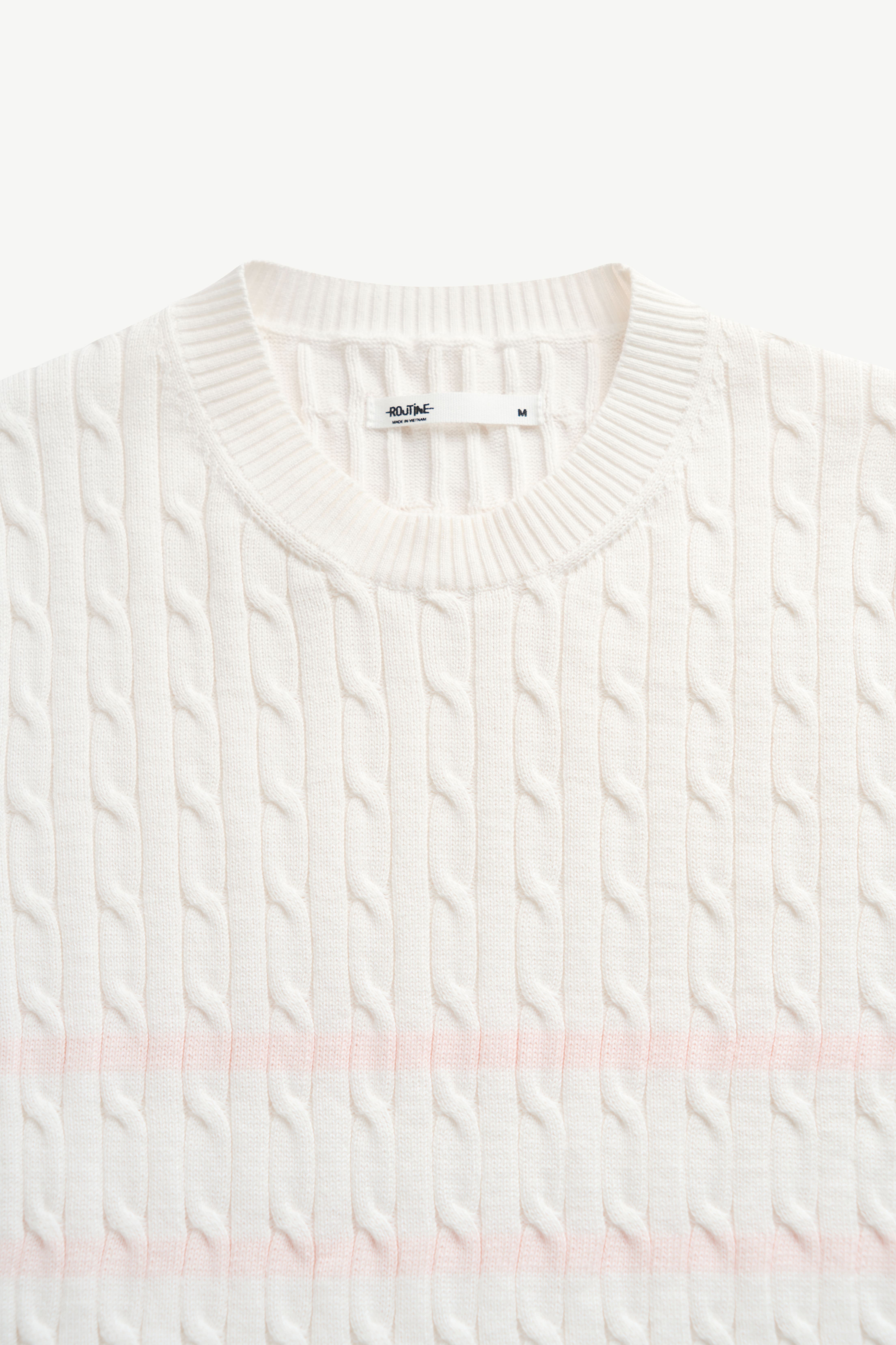 Rose/Blanc