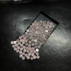 Vente en gros de quartz rose naturel calibré AAA Grade 2mm Pierre cabochon en vrac certifiée IGI Pierre précieuse rose Quartz certifié - Product Image 4