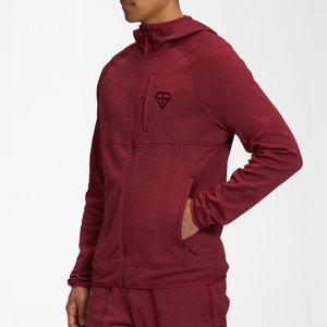 Sudaderas con capucha de alta calidad para hombre con cremallera, estilo urbano, estampado personalizado, colores sólidos, sudaderas de invierno de forro polar, teñido liso, técnicas rápidas - Product Image 5