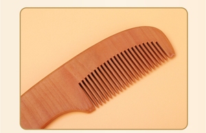 Thân Thiện Với Môi Gỗ Cứng Bằng Gỗ Lược Cho Râu & Râu Chăm Sóc Chất Lượng Cao Bề Mặt Mịn Bền Xây Dựng Chống Tĩnh Tính Năng - Product Image 5