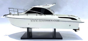 Gia Nhien Fabricant Approuvé Conception Personnalisée quantité minimale de commande Basse TOYOTA PONAM 28V-BLANCHE PERLE PEINTE-BATEAU DE VITESSE EN BOIS - Product Image 2