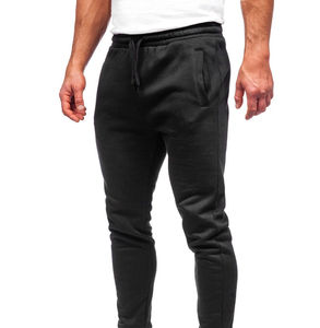 Respirant toile homme pantalon plaine teint de haute qualité hommes coupe régulière droite couleur unie pantalon décontracté nouveau Design OEM - Product Image 5