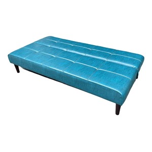 Turquoise 1.7m BNS2021D <b>Convertible</b> Reclining <b>Sofa</b> <b>Bed</b> Modern Minimalist Design for Living Room Use - Product Image 6