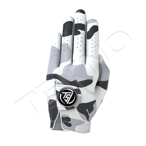 Guantes de golf de cuero personalizados Cabretta Guantes de golf con logotipo personalizado Embalaje Cabretta Cuero Palma Suave Hombres Color blanco Característica - Product Image 5