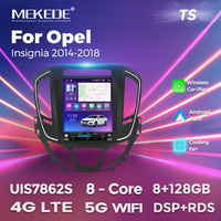 MEKEDE-Reproductor de audio para coche, Radio con sistema Android TS, wifi, 4G, DVR, DSP, TMPS, para Opel Insignia 2014-2018