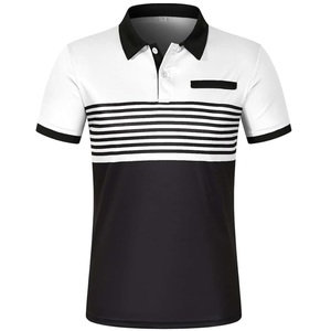 เสื้อเจอร์ซีย์ผู้ชายแบบสั่งทำพิเศษ พร้อมปักโลโก้ด้านหลังคอเสื้อ คุณภาพสูง ผ้าฝ้ายระบายอากาศได้ดี ไซส์ใหญ่ แขนสั้น ผลิตในบังกลาเทศ - Product Image 2