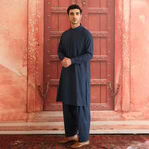 Shalwar Qameez Largo Informal para Hombre, Transpirable, para Invierno, Talla Grande AA IMPEX, para Eid y Bodas - Product Image 2