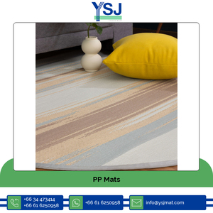 Exclusive Sale of Elegant Design Customized Size Rectangle 100% Polypropylene <b>Plastic</b> Floor Woven Mats for <b>Outdoor</b> Use - Product Image 2