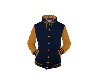 เสื้อแจ็กเก็ตเบสบอลแขนยาวสำหรับทุกเพศเสื้อกีฬาเสื้อสเวตเชิ้ตคอลเบสบอลสำหรับผู้ชายดีไซน์ตามสั่ง - Product Image 1