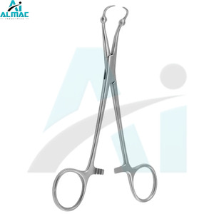 ALMAC Manual de diseño personalizado de acero inoxidable de alta calidad Backhaus toalla abrazadera fórceps instrumento quirúrgico base CE aprobado - Product Image 6