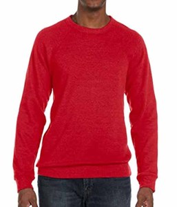 Sweatshirts unisexes bleu royal sans cordon de serrage, sweat à capuche coréen Bella + pull en molleton éponge côtelé en toile sweat à capuche - Product Image 2