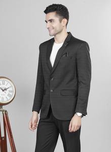 Excellent Quality Classic <b>Black</b> <b>Mens</b> <b>Blazer</b> for Conferences Hospitality Staff Presentations Ceremonies Available at Best Price - Product Image 3