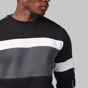 Ensemble de survêtement d'hiver unisexe avec logo personnalisé, respirant, col rond, tissu respirant et lourd, ensemble de survêtement de jogging - Product Image 5