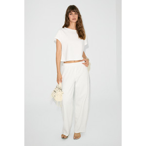 Ensemble deux pièces pour femme ETHIQUET ELIZ en coton biologique, col rond, épaules tombantes, coupe droite - Product Image 3