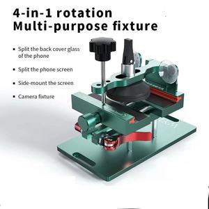 4 Trong 1 Điện Thoại Di Động Sửa Chữa Lịch Thi Đấu Sưởi Ấm Miễn Phí LCD Màn Hình Tách Xoay Lịch Thi Đấu Trở Lại Bìa Glass Loại Bỏ Công Cụ Sửa Chữa - Product Image 2