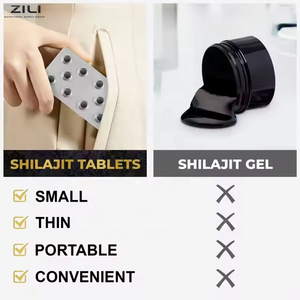 Tabletas de Shilajit Puro al Por Mayor OEM, Tabletas de Resina de Shilajit 100% Naturales, Ricas <span class=keywords><strong>en</strong></span> Minerales, Potenciador de Energía - Product Image 2