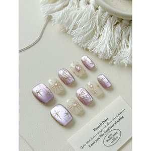 Celestial Glow Press on Nail ajoute un effet lumineux à votre nail art ! - Product Image 2