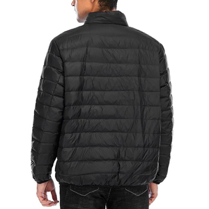 แจ็กเก็ตบอมเบอร์แบบกลับด้านได้กันน้ำมีกระเป๋าซิปด้านหน้าปรับแต่งโลโก้ได้สำหรับผู้ชายแฟชั่นสตรีทแวร์ฤดูหนาว - Product Image 4