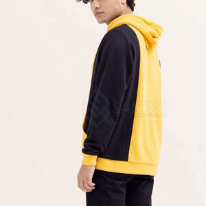 Ligero 100% algodón hombres ropa de calle de invierno Sudadera con capucha gráfico personalizado francés Terry cálido patrón sólido estilo Casual cuello con capucha - Product Image 3