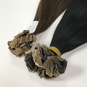 Cinta de pelo crudo vietnamita de alta calidad al por mayor 1cm color negro y marrón oscuro recto - Product Image 4