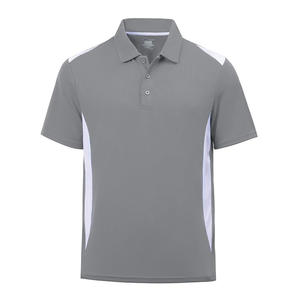 เสื้อโปโลผ้าคอตตอนสำหรับนักธุรกิจชายเสื้อโปโลผ้าคอตตอนปักโลโก้ได้ตามต้องการ - Product Image 3