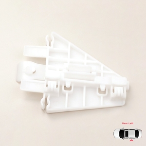 Clips de reparación de regulador de ventanilla eléctrica BWR1185 trasero izquierdo para Romeo 159 939 2005-2011 4/5 puerta 71740124 Bross Auto Parts - Product Image 1