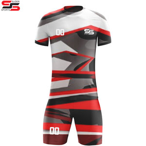 Venta al por mayor Personalizar Ropa Deportiva Kit de Fútbol Chándal Sublimación Completa Kit de Fútbol Impresión Digital Club Fútbol Jersey - Product Image 5