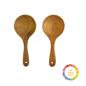 ชุดช้อนส้อมไม้หรูหราเป็นมิตรต่อสิ่งแวดล้อมช้อนไม้สำหรับงานปาร์ตี้ที่เป็นมิตรต่อสิ่งแวดล้อมช้อนสำหรับรับประทานอาหารที่บ้านโรงแรมคาเฟ่ - Product Image 4