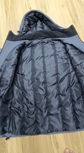 Personalizado de invierno al aire libre OEM cómodo impermeable con capucha 100% poliéster transpirable vuelo Casual abrigo chaquetas de bombardero de los hombres - Product Image 5