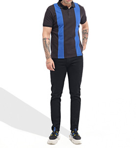 Logo personnalisé imprimé de polos en tissu polyester respirant pour sports d'extérieur, tennis et course à pied - Product Image 3