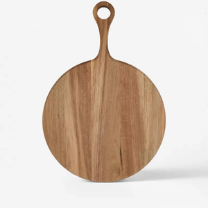 Tabla de Cortar Redonda de Madera - Product Image 1