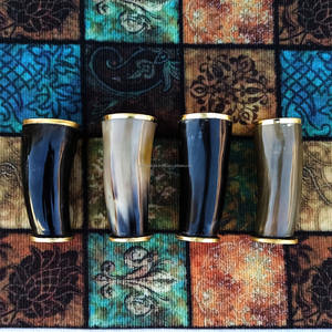 Cuerno de Búfalo Natural Pulido para Beber, Cuerno de Vaca Tallado Estilo Vikingo, Decoración para el Hogar, Premium para Venta al por Mayor - Product Image 2