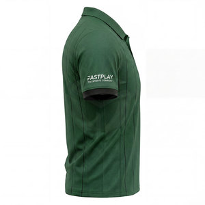 Polo deportivo de golf para hombre diseñado con material que absorbe la humedad para mayor comodidad durante el práctica deportiva y el uso diario activo. - Product Image 6