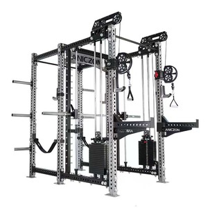 Профессиональный коммерческий силовой тренажер QLK: комплексная стойка для кроссфита и силовых тренировок, многофункциональный тренажер для бодибилдинга - Product Image 6