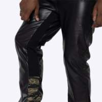 Pantalon en toile décontracté slim fit pour homme, idéal pour la moto, vêtement masculin tendance, article transfrontalier le plus vendu