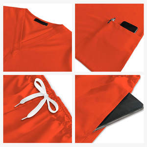 Femmes grande taille deux pièces infirmière gommage costumes dernier Style soins infirmiers médicaux gommage ensembles Satin hôpital porter pour les infirmières qui travaillent - Product Image 2