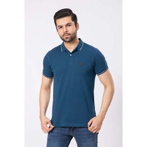 Unze London Men's Lydon Iconic <b>for</b> Polo Shirt Breathable Eco-Friendly 100% Polyester Dark Embroidered <b>Animal</b> <b>Pattern</b> Size 6XL - Product Image 4